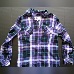 So Plaid Shirt *Like New*